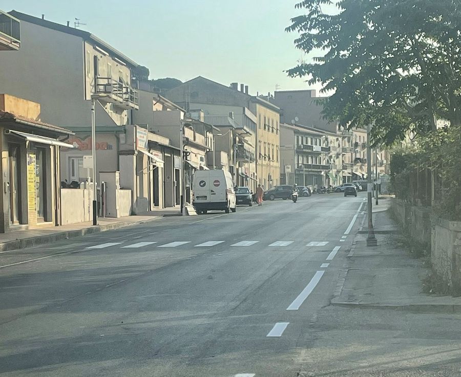 via manganaro strisce