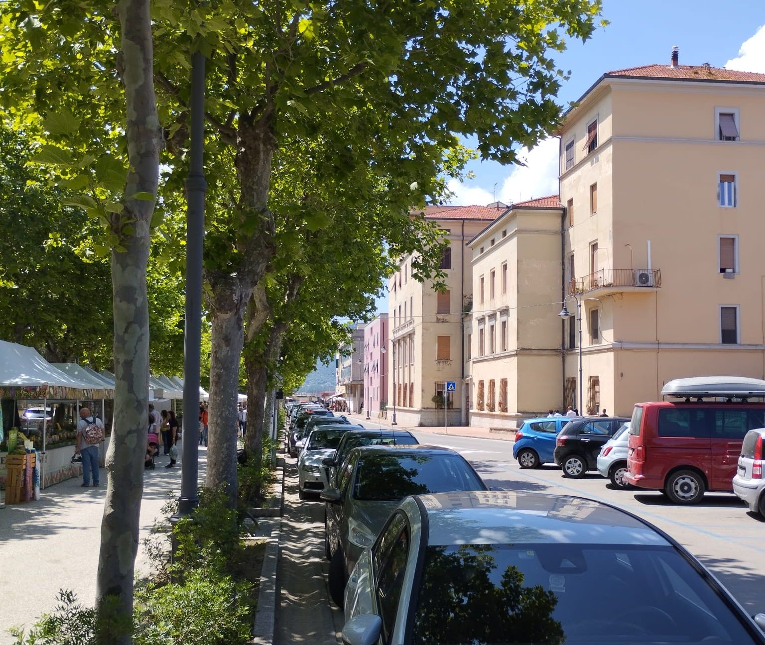 viale delle ghiaie ombra