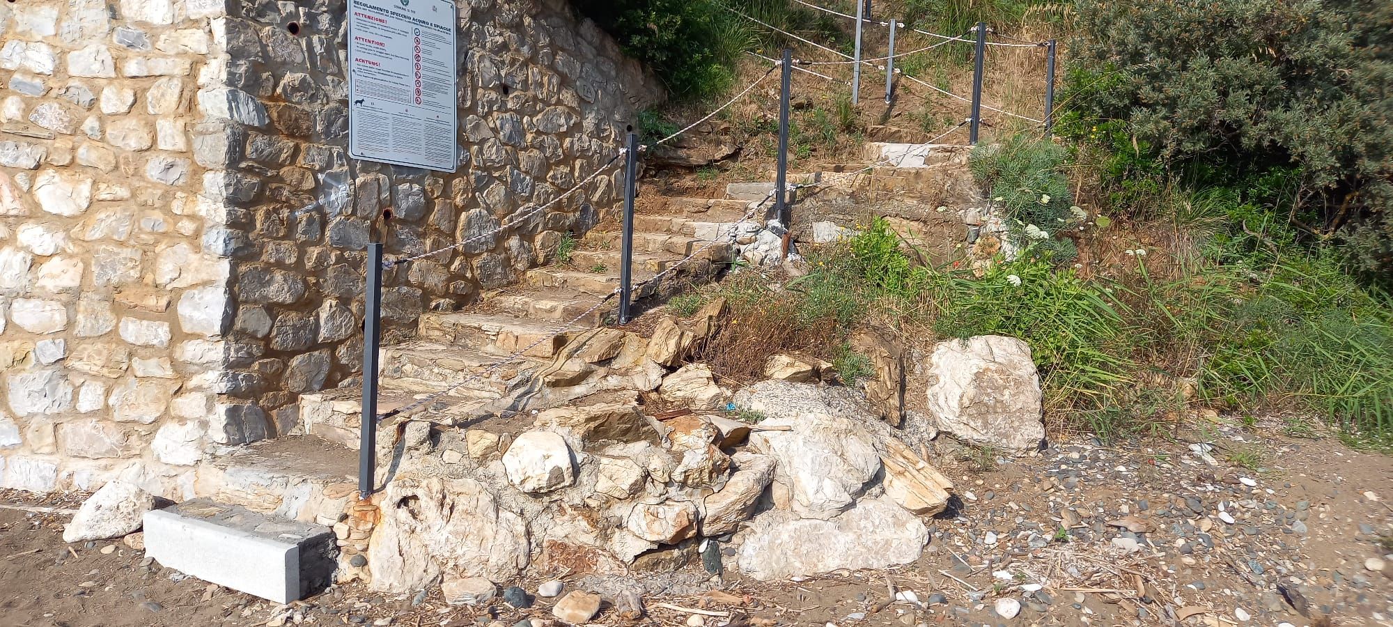 ortano scale spiaggia 1