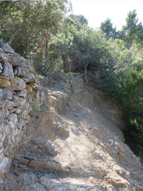 9 accesso crollato e non ripristinato