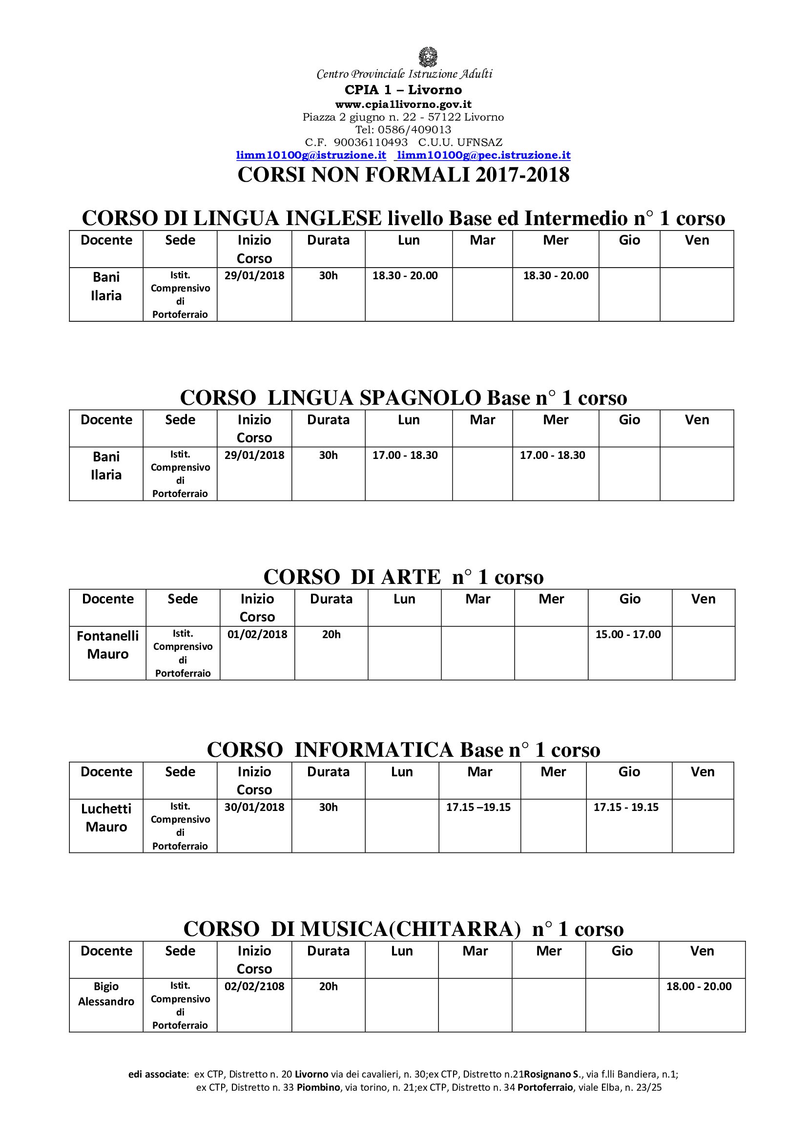 Prospetto tabella orario corsi non formali 17-18 1