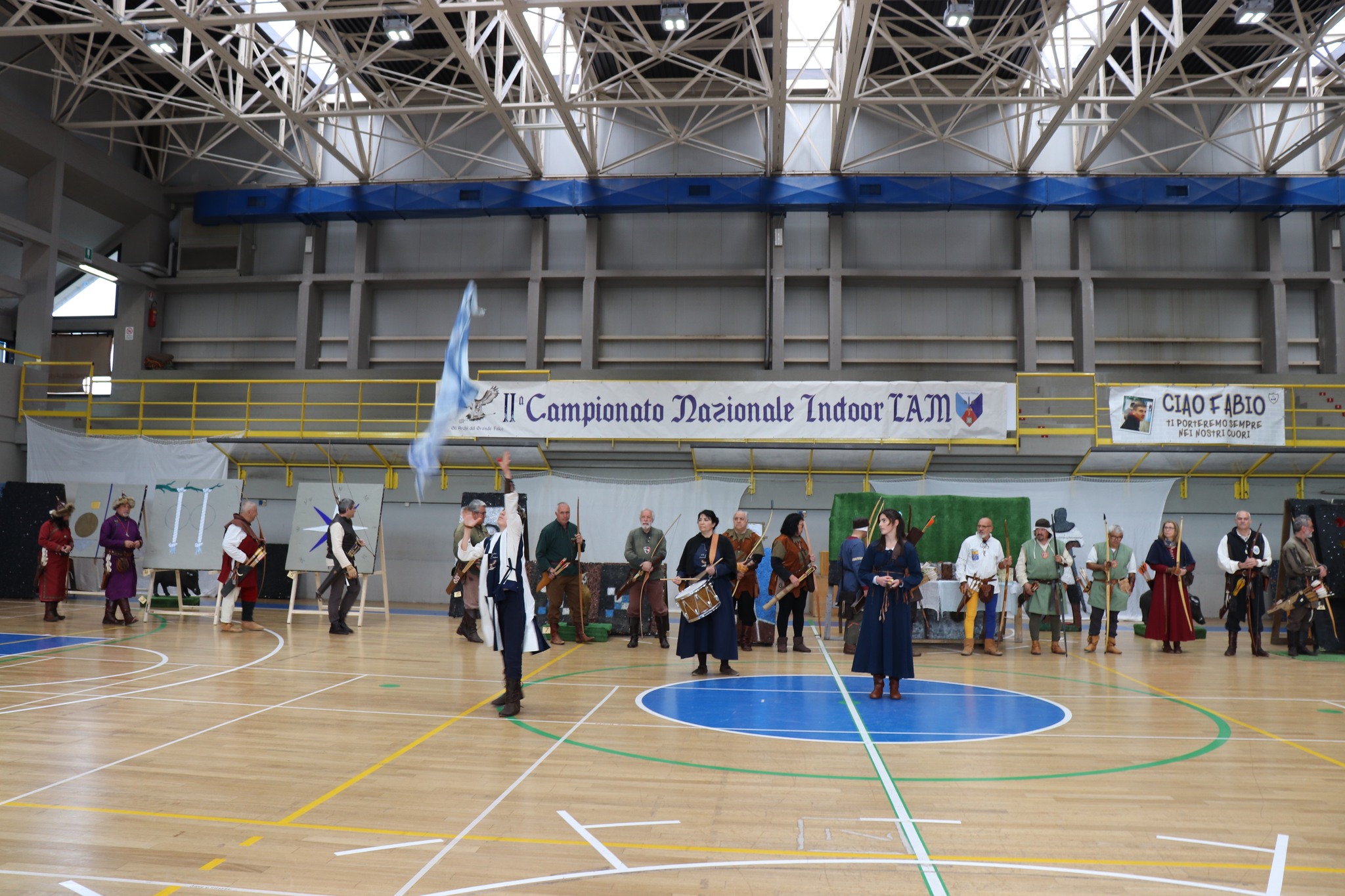 entrata al palazzetto