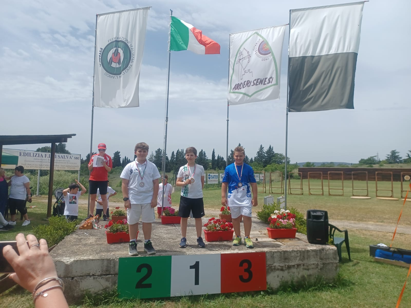 premiazione romano luca siena