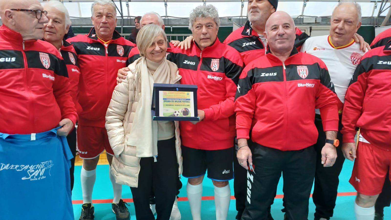 gruppetto wf con targa memorial