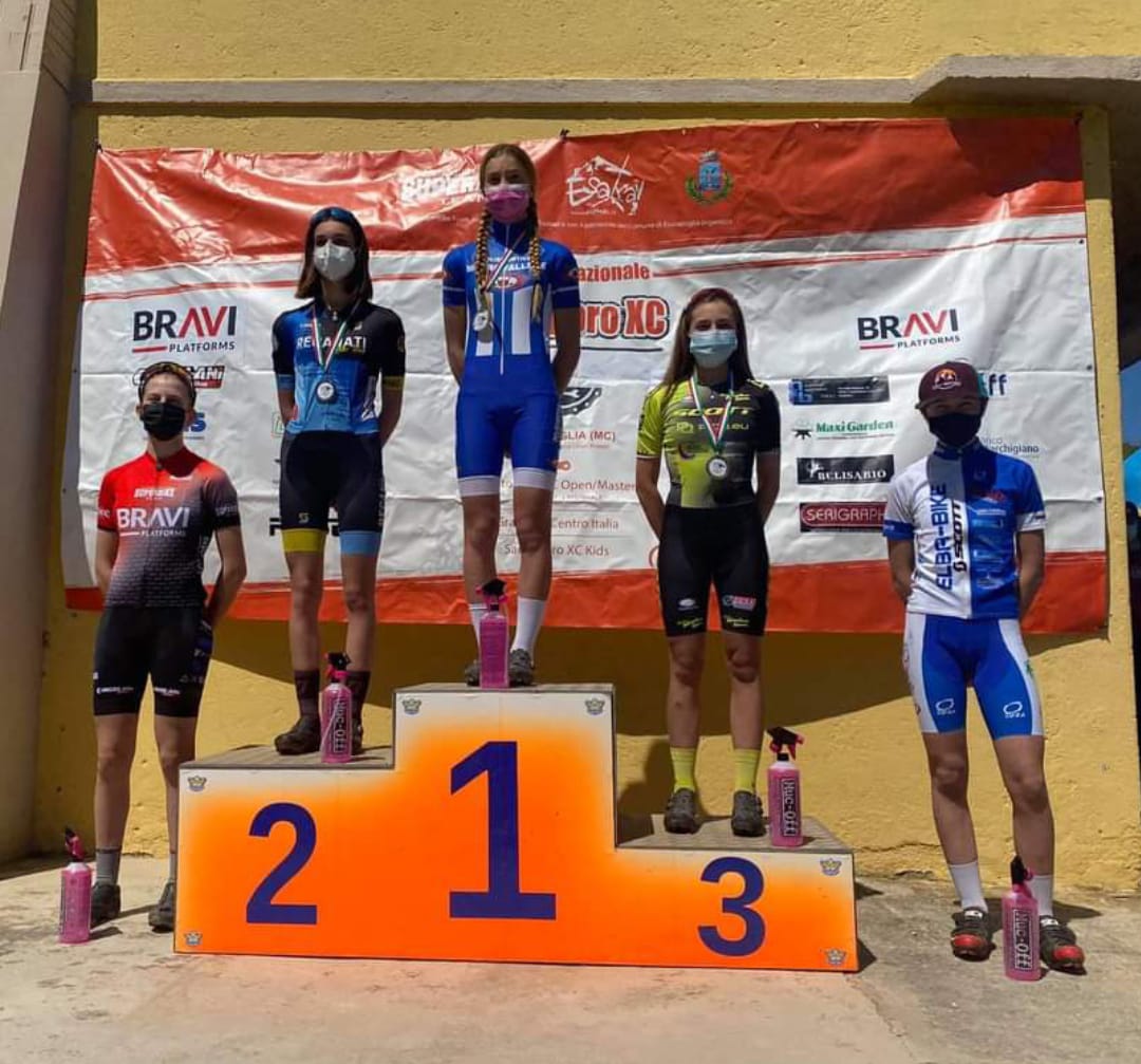 anna rododendro sul podio