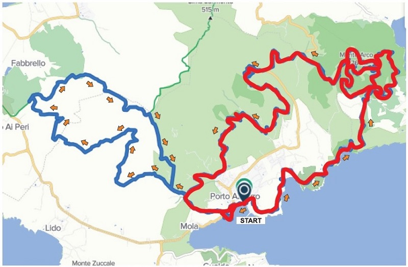Conquistadores22 Planimetria percorso (1)