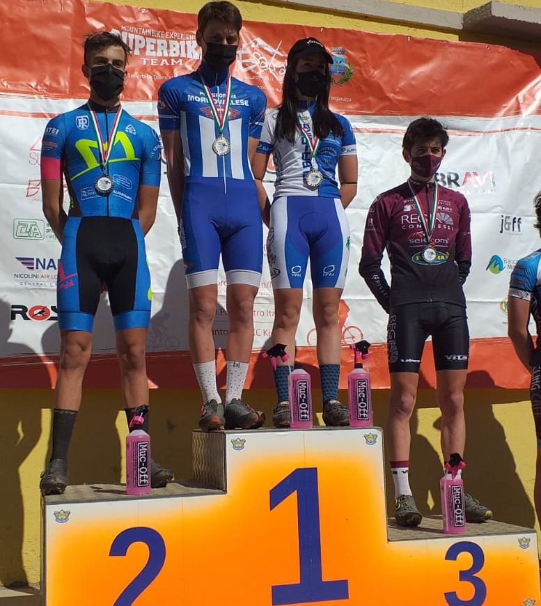 margherita oggero sul podio