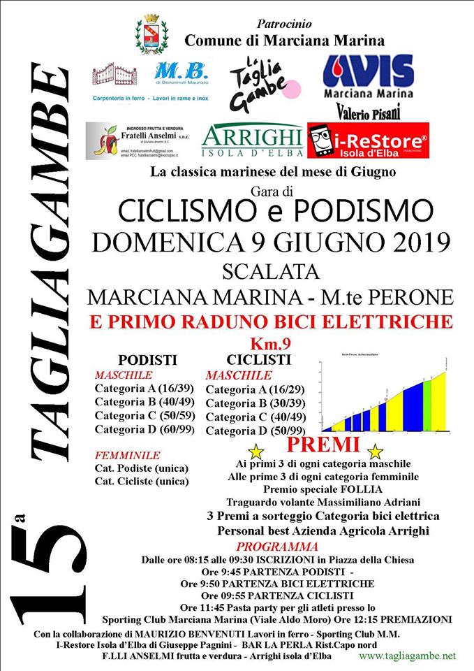 LOCANDINA TAGLIAGAMBE 2019
