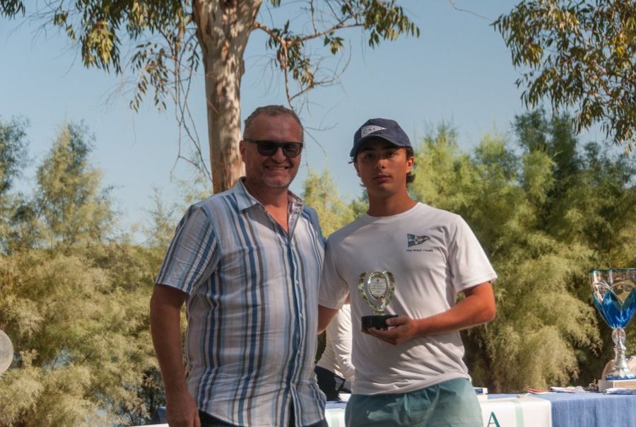 David Innamotari 1 classificato classe libera con Renato De Michieli Vitturi
