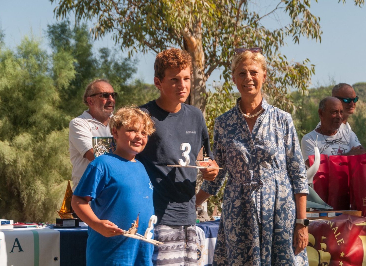 Gio Palmi e Nicolo Gassinelli CDM premiati da Cecilia Pacini