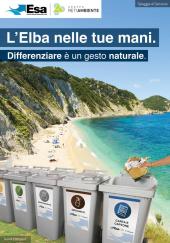 ESA presenta la nuova campagna ambientale: “L’Elba nelle tue mani. Differenziare è un gesto naturale”