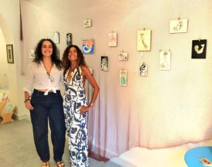 Due grandi opere del pittore-illustratore Fuad Aziz alla Wip Gallery con le Sirene di Berta Salvador Lozano