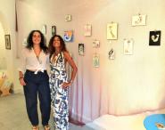 Due grandi opere del pittore-illustratore Fuad Aziz alla Wip Gallery con le Sirene di Berta Salvador Lozano