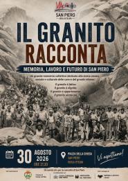 “Il granito racconta”: a San Piero una serata dedicata alla memoria delle cave, degli scalpellini e di una comunità