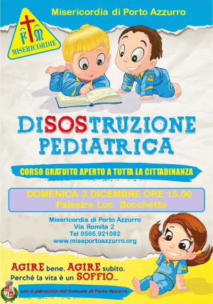 Un corso di disostruzione pediatrica con la Misericordia di Porto Azzurro