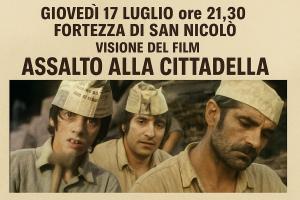Nel chiostro di San Niccolò la proiezione del film “La conquista della Cittadella” di Bernhard Wicki