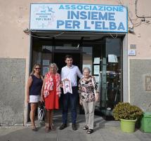 Bernard Dika ed il volontariato elbano