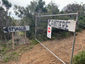 Il Comune di Campo ordina l’immediata sospensione dei lavori e la riapertura del sentiero di Capo Poro