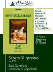 Un romanzo che diventa spettacolo: a Capoliveri “Effetti Collaterali” di Marinella Da Roit