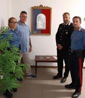 Donata al Comando Compagnia Carabinieri di Portoferraio una scultura raffigurante la Virgo Fidelis
