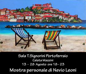 Alla Telemaco Signorini la mostra personale di Nevio Leoni