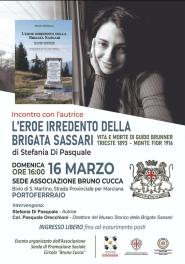 Incontro con l’autrice Stefania Di Pasquale: “L’eroe irredento della Brigata Sassari”