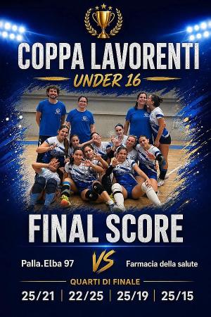 Pallavolo Elba 97: Under 16 vola in semifinale. Bene anche Under 14