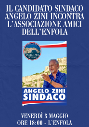Il Sindaco in carica e candidato Angelo Zini incontra Gli Amici dell'Enfola