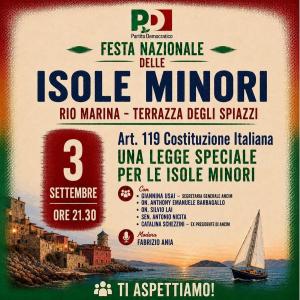 La Festa delle Isole Minori verso il gran finale: domani l’ultima tappa a Rio Marina