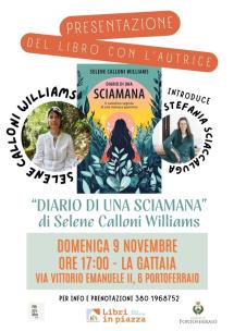 Presentazione del libro “Diario di una Sciamana” con l’autrice Selene Calloni Williams