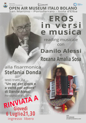 Rinviato per maltempo il reading musicale al Museo Bolano