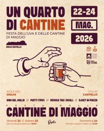Isola del Giglio, tutto pronto per la 3^ edizione di “Un Quarto di Cantine”