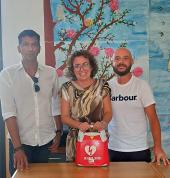 Il Rotary Club Isola d’Elba dona un defibrillatore alla Cooperativa Altamarea