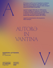 Anteprima Autorə in Vantina 2024 - “La farmacia del linguaggio” di Federico Faloppa