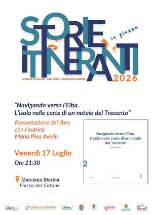 Il 17 luglio Maria Pina Avella a "Storie Itineranti in Piazza"