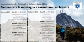 Sei incontri online con il CAI Elba per "Frequentare la montagna e camminare con la testa"