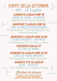 Gli eventi della settimana con la Libreria Libri in Piazza