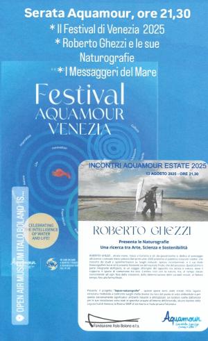 Una magica serata d&#039;arte e cultura dedicata all&#039;acqua all&#039;Open Air Museum Bolano