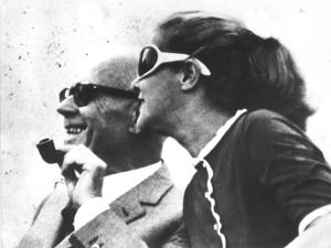 La giornalista Elisa Messina a San Piero per raccontare Carla Voltolina Pertini