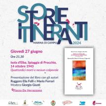 Storie itineranti - Presentazione del libro "Isola d’Elba. Spiaggia di Procchio. 14 ottobre 1943. 14 morti e nessun colpevole"