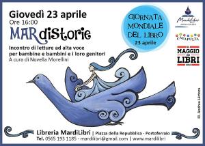 Oggi appuntamento speciale a MardiLibri per Giornata mondiale del Libro