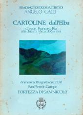 "Cartoline dall'Elba", a San Piero lettura poetica delle opere di Angelo Galli