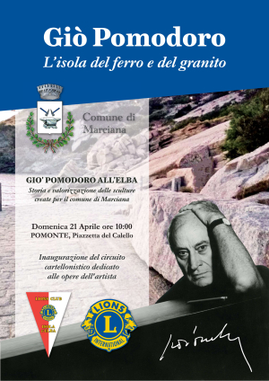 Inaugurazione del circuito cartellonistico dedicato alle opere di Giò Pomodoro