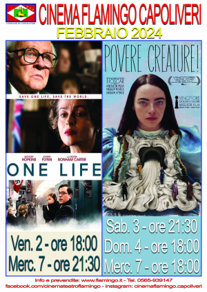 I film in programmazione al Cinema Teatro Flamingo