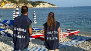 Controlli sul demanio marittimo, la Guardia di Finanza accerta tributi non versati e irregolarità
