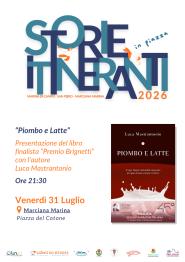 A Storie Itineranti in Piazza la presentazione di "Piombo e Latte"