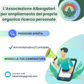 L'Associazione Albergatori cerca personale da inserire nel proprio organico