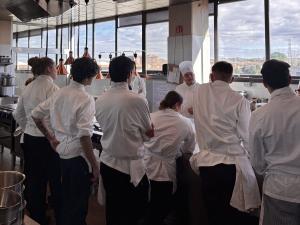 La Quinta del Professionale Alberghiero del Foresi all’Open Day della Scuola Tessieri