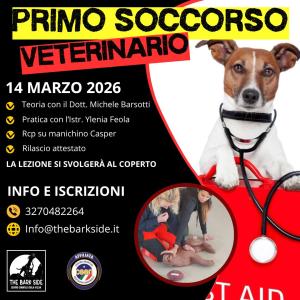 Primo soccorso al cane, una giornata di formazione il 14 marzo a Marina di Campo