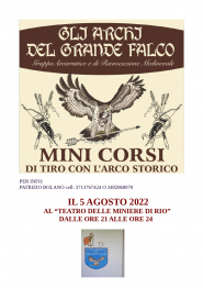 Mini Corso di Tiro con l'Arco Storico all'Anfiteatro di Rio